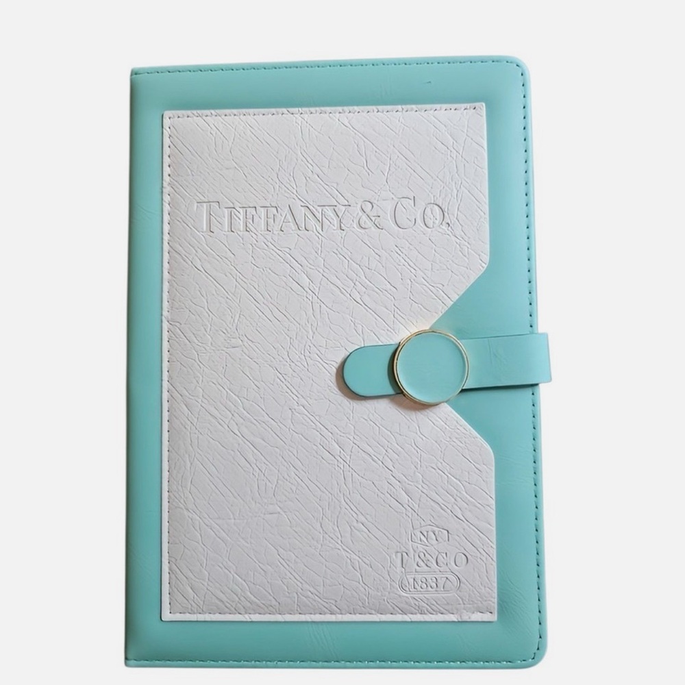Tiffany & Co. Blue and White Notebook